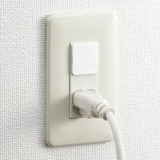 （まとめ買い）サンワサプライ コンセント安全キャップ 3P用 50個入 ホワイト TAP-CAP3P50 〔×3〕 【北海道・沖縄・離島配送不可】_3