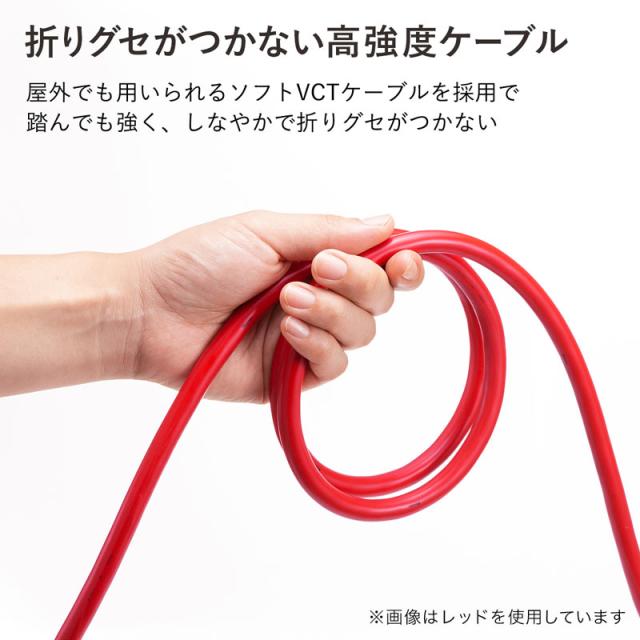 サンワサプライ 医用舞い降りる繋ぎ付き添い人ワット数飲み口 3P 4個口 薄墨色 3m TAP-HPM4-3W 【北海道・沖縄・離島送りとどける不可】