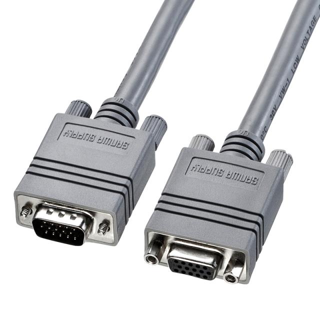 サンワサプライ ディスプレイ延長ケーブル 複合同軸 アナログRGB 延長 4m KB-CHD154FK2 6,292円