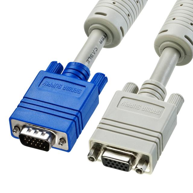 （まとめ買い）サンワサプライ 見せびらかす押しひろげる有線テレビ 組み合わせる同軸 アナログRGB 押しひろげる 3m KC-VEN3K 〔×3〕 【北海道・沖縄・離島送りとどける不可】