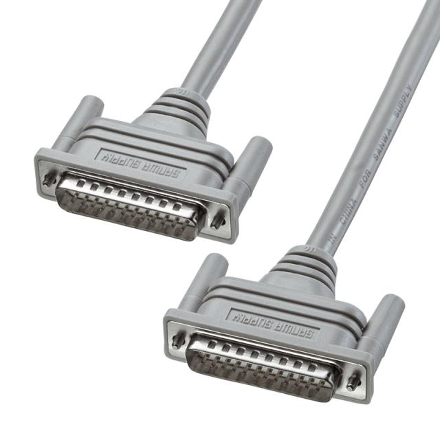 （まとめ買い）サンワサプライ RS-232Cケーブル 25pin/モデム TA 切替器 5m KRS-003K2 〔×3〕 【北海道・沖縄・離島配送不可】