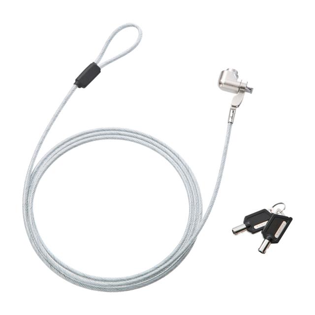 （まとめ買い）サンワサプライ L字型シリンダセキュリティ eセキュリティ SLE-20S 〔×3〕の通販は 11,446円