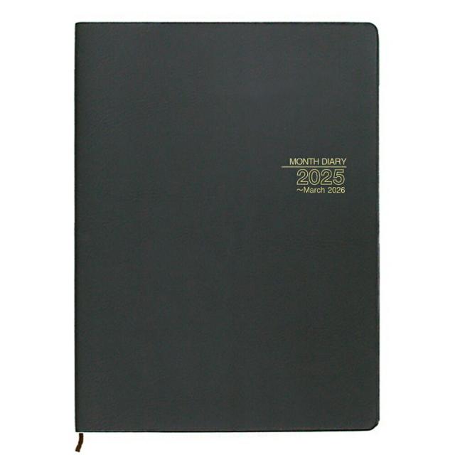 （まとめ買い）コレクト 手帳 2025年 マンスダイアリー 15ヶ月 見開き1ヶ月ブロック A4 糸かがりとじ 差込表紙 D-92 〔3冊セット〕の通販は 6,844円