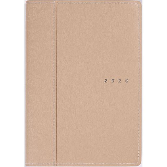 （まとめ買い）高橋書店 2025年 手帳 No.356 シャルム 6 B6判 週間リンクアップ式＆月間ブロック式 サピアベージュ 〔3冊セット〕の通販は