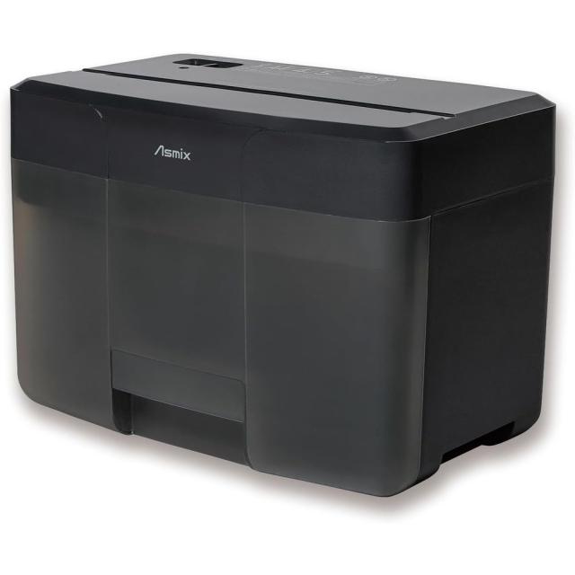 アスカ マイクロカットシュレッダー A4対応 大容量6Lブラック S11MBK 【北海道・沖縄・離島配送不可】