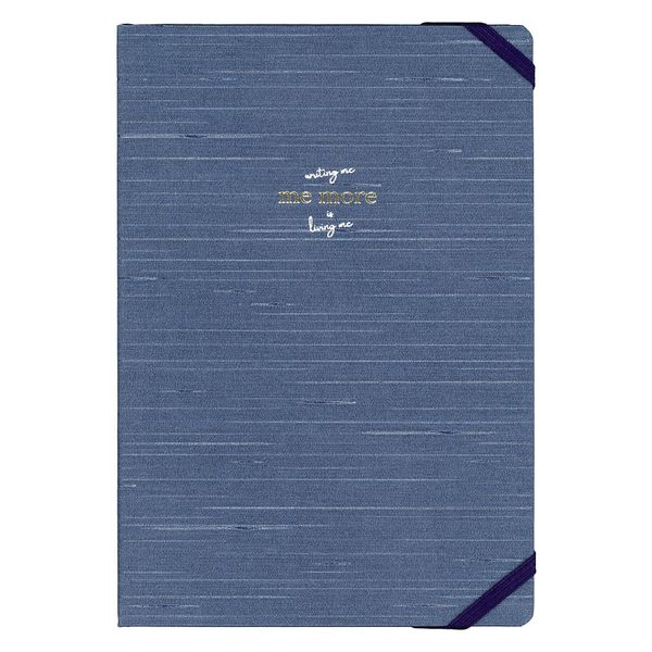 （まとめ買い）ダイゴー 本当のわたしに出会える me more手帳 A5 ネイビー R4135 〔3冊セット〕 【北海道・沖縄・離島配送不可】