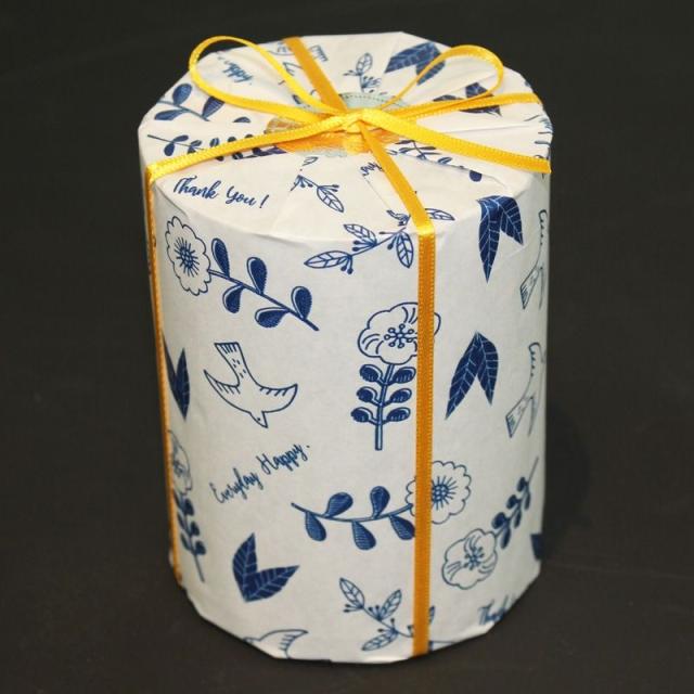 （まとめ買い）シモジマ HEIKO 包装紙 パターン柄 半才並口 クッカ 100枚 757×530mm ラッピング用品 002200306 〔×3〕 【北海道・沖縄・離島配送不可】_1