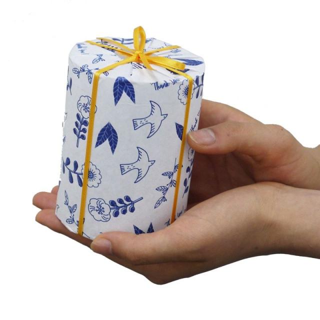 （まとめ買い）シモジマ HEIKO 包装紙 パターン柄 半才並口 クッカ 100枚 757×530mm ラッピング用品 002200306 〔×3〕 【北海道・沖縄・離島配送不可】_2