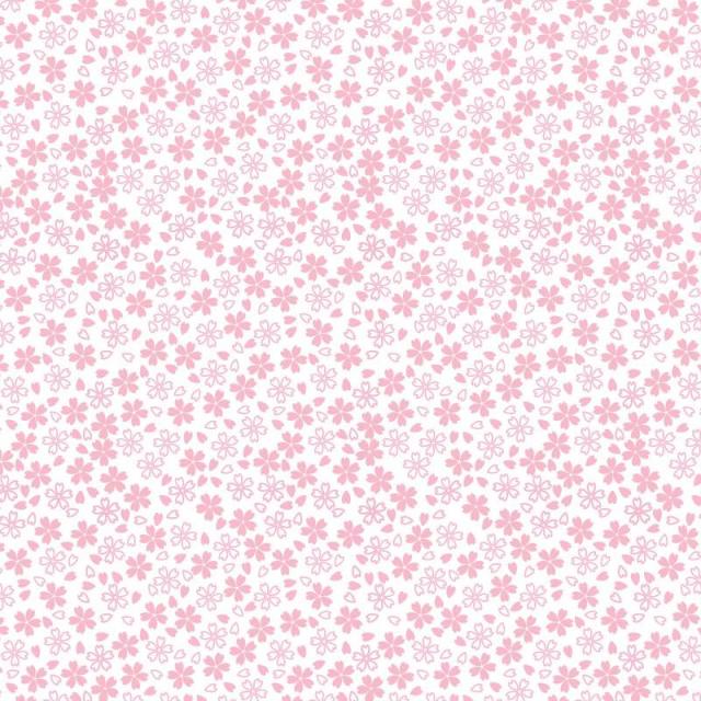 （まとめ買い）シモジマ HEIKO 包装紙 花柄 半才並口 桜小紋 100枚 757×530mm ラッピング用品 002200309 〔×3〕 【北海道・沖縄・離島配送不可】