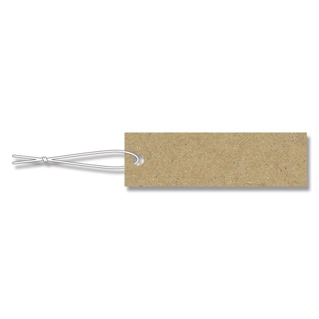 （まとめ買い）シモジマ HEIKO 提札 No.602 綿糸付き 500枚 縦15×横50mm 店舗用品 007160200 〔×3〕 【北海道・沖縄・離島配送不可】