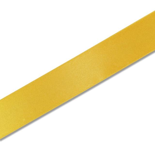 （まとめ買い）シモジマ HEIKO シングルサテンリボン 36mm幅×20m巻 カナリア ラッピング用品 001420303 〔×3〕 【北海道・沖縄・離島配送不可】