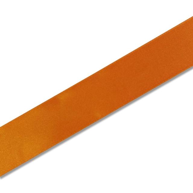 （まとめ買い）シモジマ HEIKO シングルサテンリボン 36mm幅×20m巻 オレンジ ラッピング用品 001420323 〔×3〕 【北海道・沖縄・離島配送不可】
