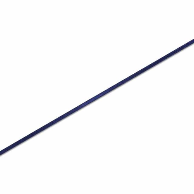【メール便発送】シモジマ HEIKO シングルサテンリボン 3mm幅×20m巻 ネイビー ラッピング用品 001417937