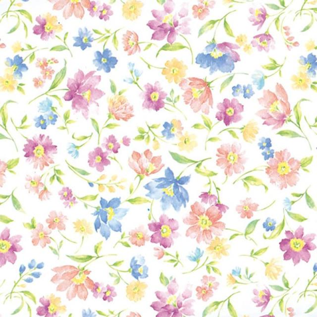 （まとめ買い）シモジマ HEIKO 包装紙 花柄 半才 アルマンド 100枚 750×528mm ラッピング用品 002312700 〔×3〕 【北海道・沖縄・離島配送不可】