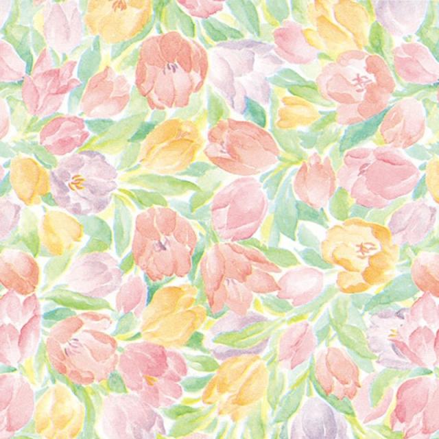 （まとめ買い）シモジマ HEIKO 包装紙 花柄 半才 メモワーズ 100枚 757×530mm ラッピング用品 002319010 〔×3〕 【北海道・沖縄・離島配送不可】