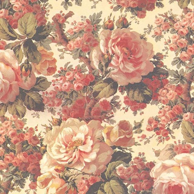 （まとめ買い）シモジマ HEIKO 包装紙 花柄 半才 コロニアル 50枚 750×528mm ラッピング用品 002411100 〔×3〕 【北海道・沖縄・離島配送不可】
