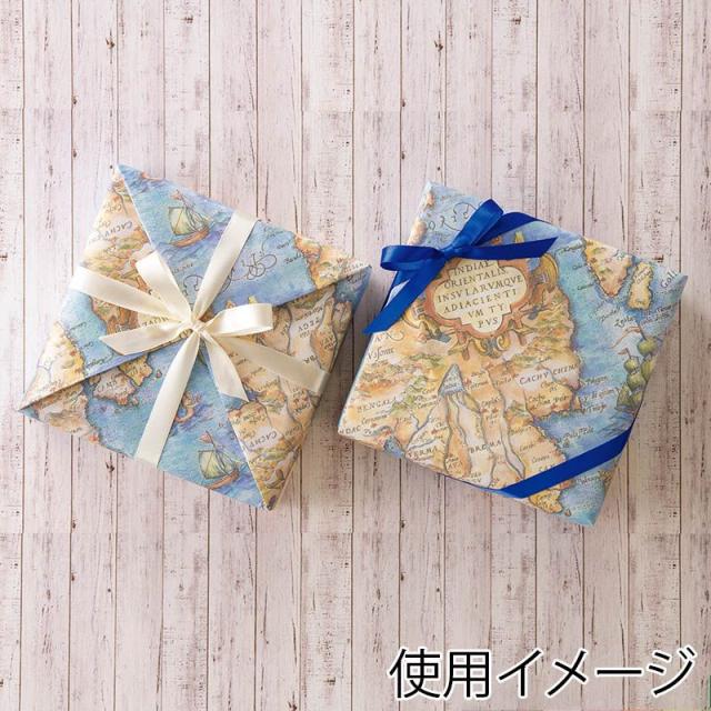 （まとめ買い）シモジマ HEIKO 包装紙 ファンシー柄 半才 エデン 50枚 750×528mm ラッピング用品 002403020 〔×3〕 【北海道・沖縄・離島配送不可】_1