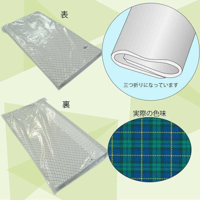 （まとめ買い）シモジマ HEIKO 包装紙 チェック柄 半才 ウールチェック B 50枚 750×528mm ラッピング用品 002405910 〔×3〕 【北海道・沖縄・離島配送不可】_1