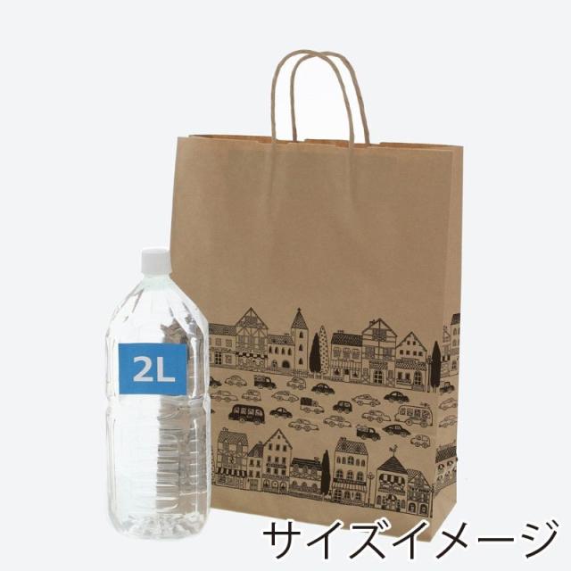 （まとめ買い）シモジマ HEIKO 手提げ紙袋 25チャームバッグ 25CB 2才 ニュータウンB 50枚 幅320×マチ115×高410mm 003201300 〔×3〕 【北海道・沖縄・離島配送不可】_4