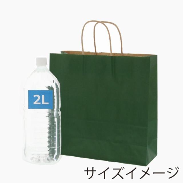 （まとめ買い）シモジマ HEIKO 手提げ紙袋 25チャームバッグ 25CB 3才 未晒 グリーンC 50枚 幅320×マチ115×高310mm 003251205 〔×3〕 【北海道・沖縄・離島配送不可】_4