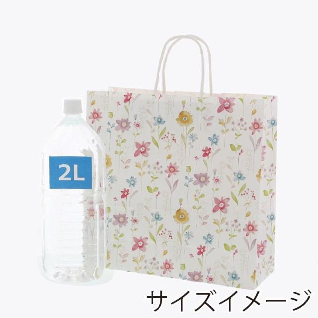 （まとめ買い）シモジマ HEIKO 手提げ紙袋 25チャームバッグ 25CB 3才 フラワーアラカルト 50枚 幅320×マチ115×高310mm 003261421 〔×3〕 【北海道・沖縄・離島配送不可】_4