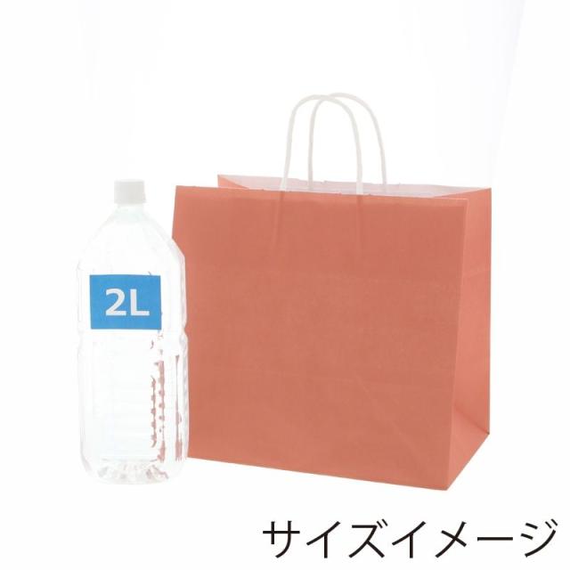（まとめ買い）シモジマ HEIKO 手提げ紙袋 25チャームバッグ 25CB 32-4 紅 50枚 幅320×マチ200×高290mm 003268100 〔×3〕 【北海道・沖縄・離島配送不可】_4
