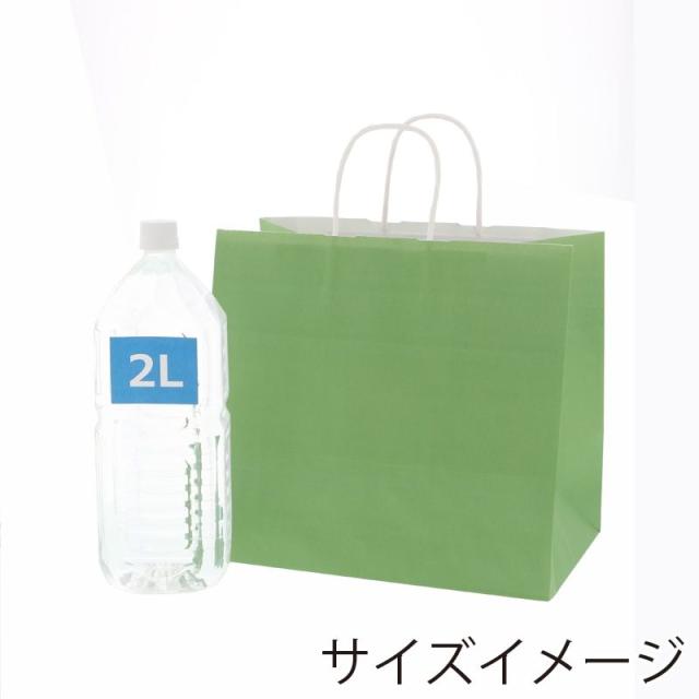 （まとめ買い）シモジマ HEIKO 手提げ紙袋 25チャームバッグ 25CB 32-4 柳 50枚 幅320×マチ200×高290mm 003268102 〔×3〕 【北海道・沖縄・離島配送不可】_4