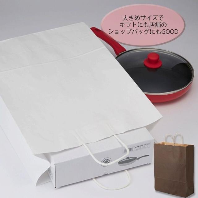 （まとめ買い）シモジマ HEIKO 手提げ紙袋 25チャームバッグ 25CB カスタムB 未晒 焦茶C 50枚 幅380×マチ150×高500mm 003283003 〔×3〕 【北海道・沖縄・離島配送不可】_2
