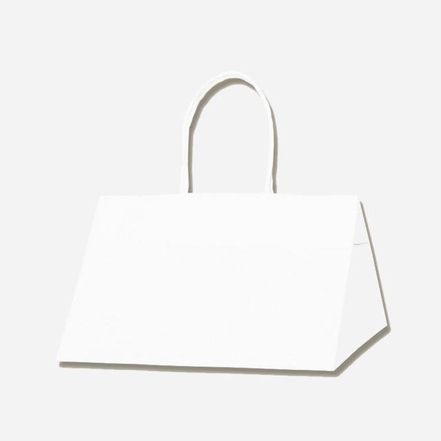 （まとめ買い）シモジマ HEIKO 手提げ紙袋 Pスムースバッグ 27-27 白無地 25枚 幅270×マチ270×高200mm 003155350 〔×3〕 【北海道・沖縄・離島配送不可】