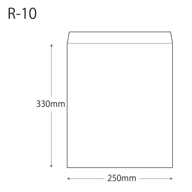 （まとめ買い）シモジマ HEIKO 紙袋 平袋 柄小袋 Rタイプ R-10 ロマネスク 200枚 幅250×高330mm 006523108 〔×3〕 【北海道・沖縄・離島配送不可】_3