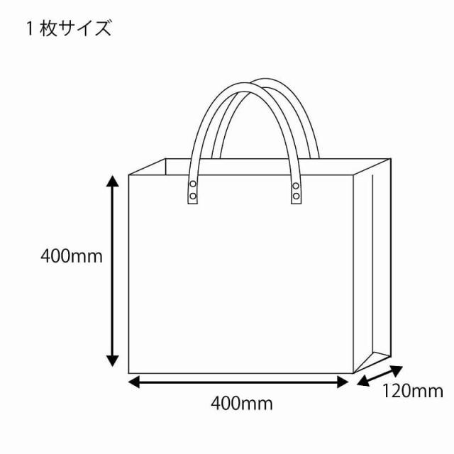 （まとめ買い）シモジマ HEIKO 透明バッグ 大 10枚 巾400×マチ120×高400mm 手提げ袋 006464010 〔×3〕 【北海道・沖縄・離島配送不可】_1