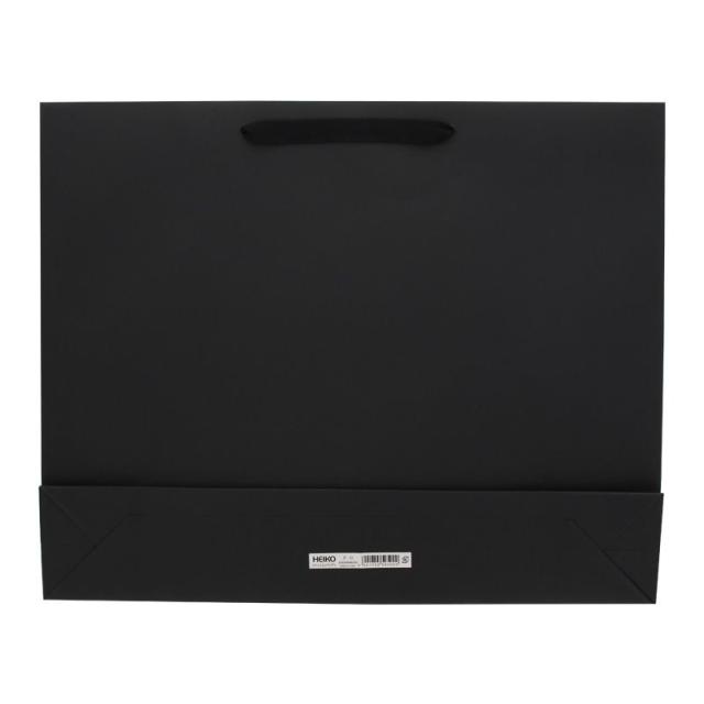 （まとめ買い）シモジマ HEIKO 手提げ紙袋 ファッションバッグ L 黒 10枚 幅520×マチ100×高420mm 006489300 〔×3〕 【北海道・沖縄・離島配送不可】_4