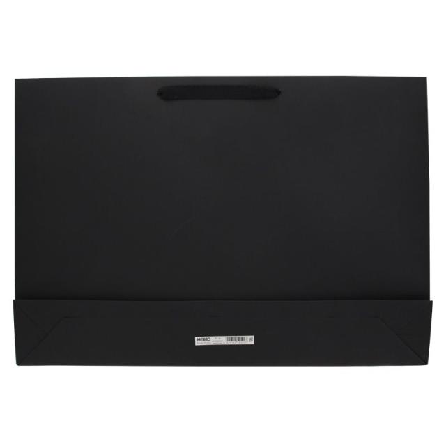 （まとめ買い）シモジマ HEIKO 手提げ紙袋 ファッションバッグ LL 黒 10枚 幅600×マチ100×高420mm 006489301 〔×3〕 【北海道・沖縄・離島配送不可】_4