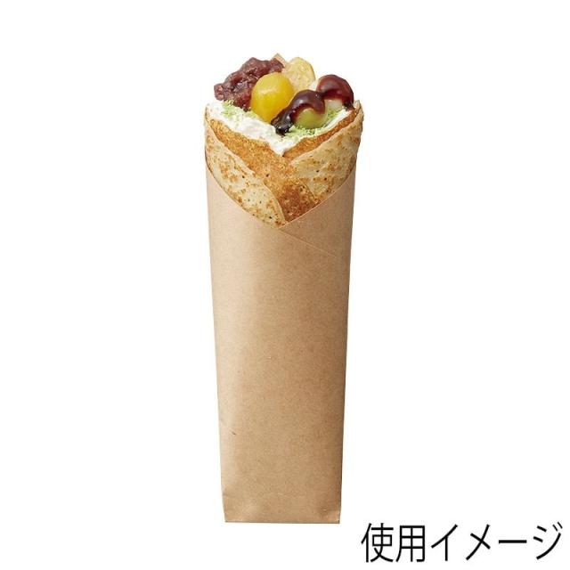 （まとめ買い）シモジマ HEIKO クレープ包装紙 20.8-28 未晒無地 100枚 幅208×高280mm 食品用資材 004738298 〔×3〕 【北海道・沖縄・離島配送不可】_2