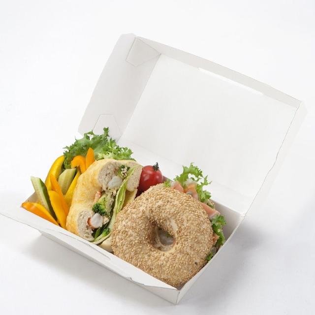 シモジマHEIKO 食品容器 ネオクラフト コンボボックス シングル #004248036 1セット（160枚：20枚×8パック） シモジマHEIKO 食品容器 ネオクラフト コンボボックス #004248035 1