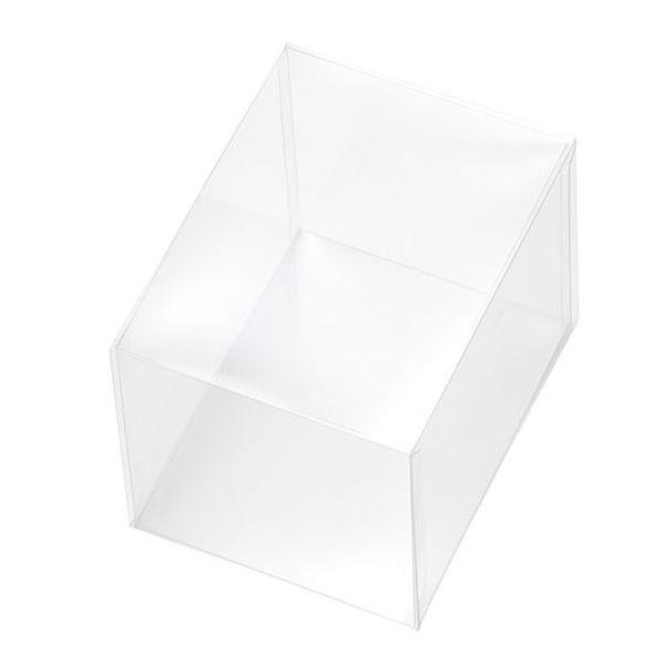 （まとめ買い）シモジマ HEIKO 箱 PETクリアケース 100×130×100 1個 内寸100×130×高100mm ギフトボックス 006854118 〔×3〕 【北海道・沖縄・離島配送不可】