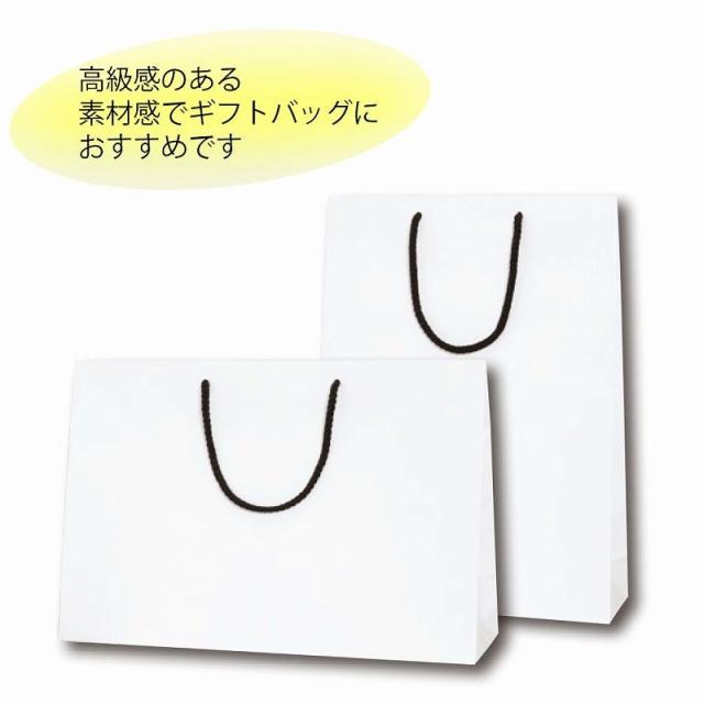 （まとめ買い）シモジマ HEIKO 手提げ紙袋 ブライトバッグ 45-13 白MT(マットPP貼り) 10枚 幅450×マチ130×高300mm 006460000 〔×3〕 【北海道・沖縄・離島配送不可】_2