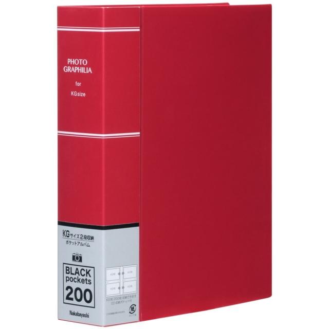 まとめ買い）ナカバヤシ ポケットアルバム フォトグラフィリア KG版