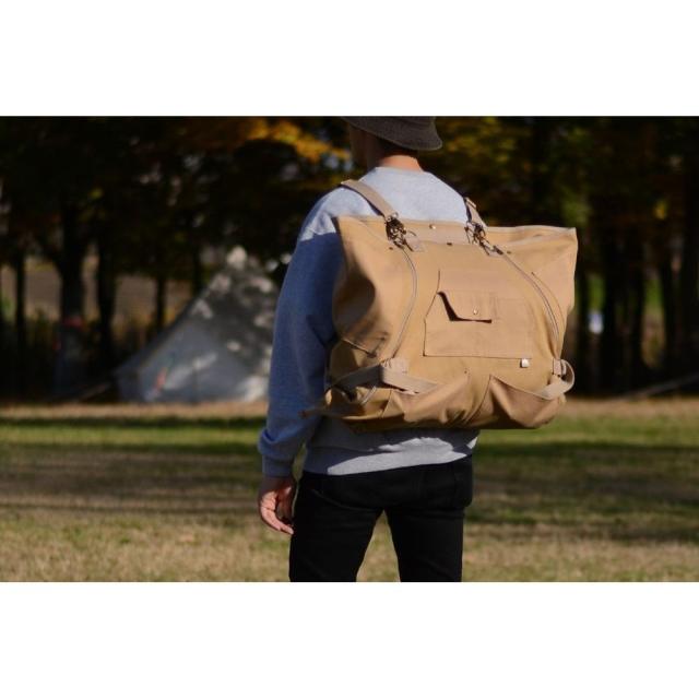 ナカバヤシ HIPPOSS ヒッポス 5WAY難燃エプロンバッグ L タン HPS