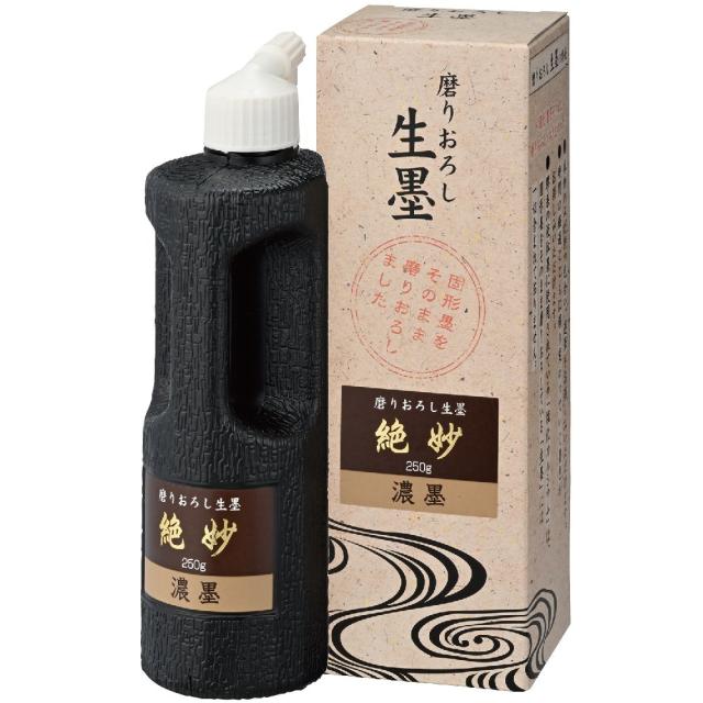（まとめ買い）呉竹 磨りおろし生墨 絶妙 250g CB19-25 〔×3〕 【北海道・沖縄・離島配送不可】
