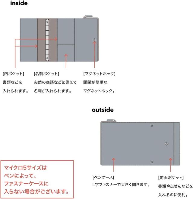 （まとめ買い）ダイゴー isshoni. ペンケース付き6穴バインダー バイブルサイズ ブルー K1222 〔3冊セット〕 【北海道・沖縄・離島配送不可】_4