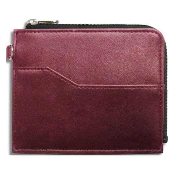 （まとめ買い）コレクト フラグメントケース 本革調 6ポケット カード・紙幣・をコンパクトに携帯 ワイン CH-200V-WI 〔3個セット〕 【北海道・沖縄・離島配送不可】