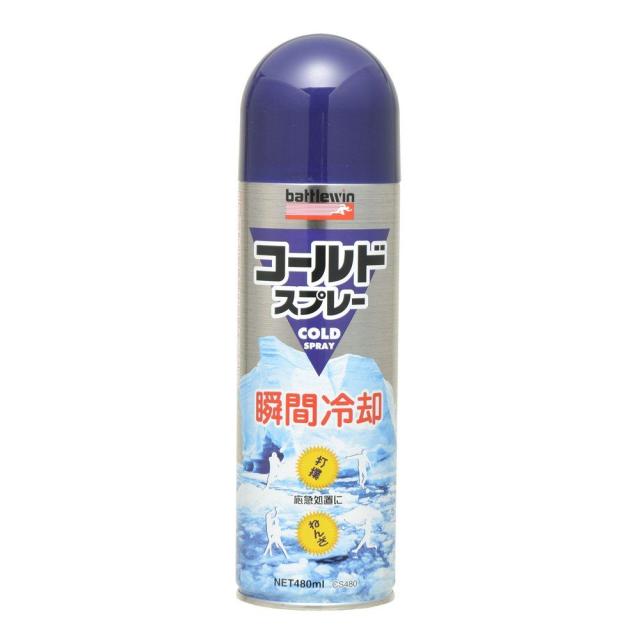 （まとめ買い）ニチバン バトルウィン コールドスプレー 480ml CS480 〔×6〕 【北海道・沖縄・離島配送不可】