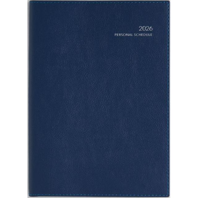 （まとめ買い）高橋書店 手帳 2026年4月始まり No.622 ディアクレール2 B6 月間ブロック式 ネイビー 〔3冊セット〕 【北海道・沖縄・離島配送不可】