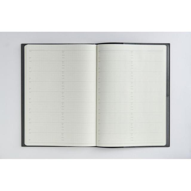 （まとめ買い）高橋書店 手帳 2026年4月始まり No.970 デスクダイアリーカジュアル B5 週間レフト式＆月間ブロック式 黒 〔3冊セット〕 【北海道・沖縄・離島配送不可】_6