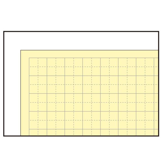 （まとめ買い）マルアイ マス目模造紙 プルタイプ クリーム 50枚 マ-51C 〔×3〕 【北海道・沖縄・離島配送不可】_1