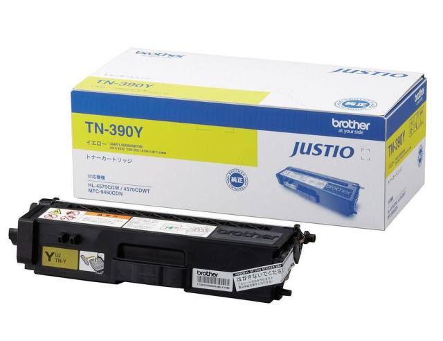 ブラザー 純正 トナーカートリッジ イエロー TN-390Y 【北海道・沖縄・離島配送不可】