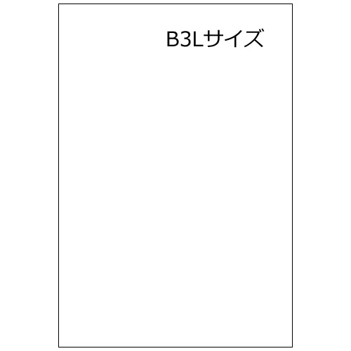 （まとめ）ヒサゴ 画用紙 製図ケント紙 厚口 B3L HN/B3L 〔まとめ買い100枚セット〕 【北海道・沖縄・離島配送不可】