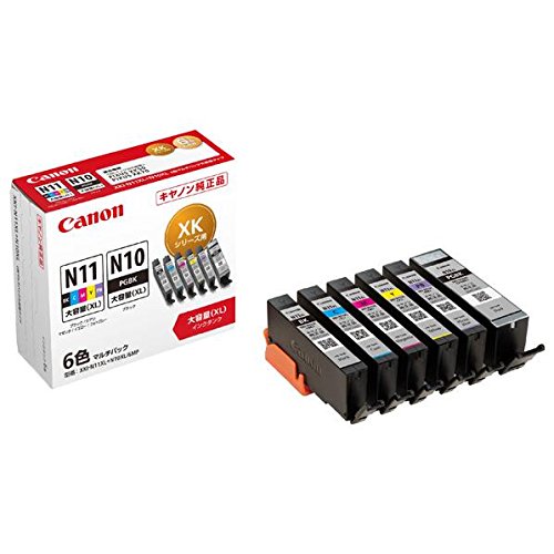 （まとめ買い）キヤノン インクタンク 6色マルチパック（大容量） XKI-N11XL+N10XL/6MP 〔×3〕 【北海道・沖縄・離島配送不可】