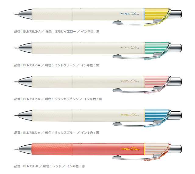 ぺんてる ボールペン替芯 エナージェル 0.4MM XLRN4-A 黒 10本